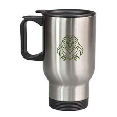 Kākāpō NZ Native Bird Travel Mug Thumbnail