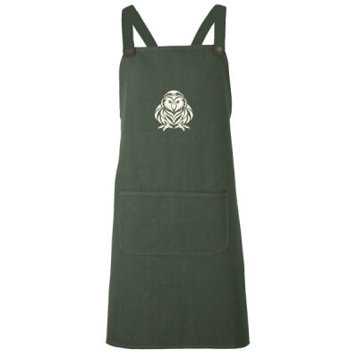 Kākāpō NZ Native Bird Canvas Apron Thumbnail