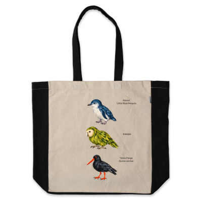 Kākāpō NZ Native Bird Tote Bag 2 2 Thumbnail